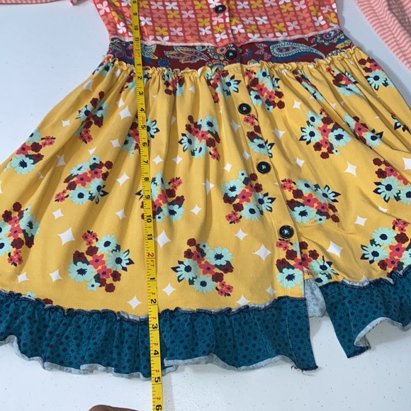 Matilda Jane Annika Girl’s Long Sleeve Twirl Floral Ruffle Dress Size 10 - Picture 14 of 14